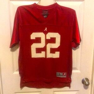 Genuine GS Stuff boys Alabama jersey size large 14-16 crimson team apparel